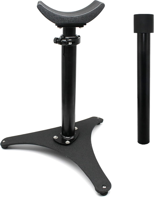 Metal Hoof Stand with Adjustable Height Hoof Jack Farrier Stand Horse Hoof Stand,Black